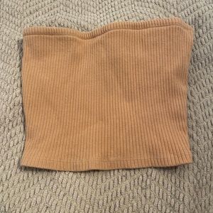 Nude/peach urban outfitters tube top